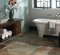 Tile flooring